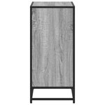 vidaXL Bibliothèque sonoma gris 60x35x76 cm bois d'ingénierie