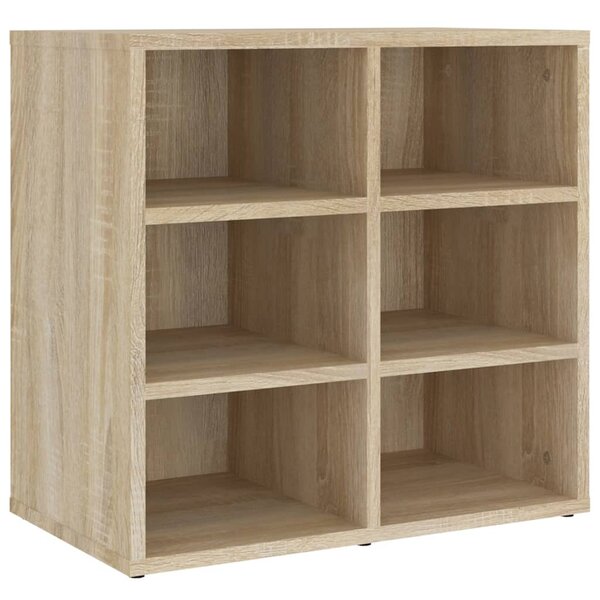 vidaXL Armoire à chaussures Chêne Sonoma 52 5x30x50 cm