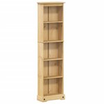 vidaXL Bibliothèque Corona 46x20x170 cm bois de pin massif