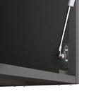 vidaXL Armoire murale pour garage Noir 90 x 33 x 35 cm