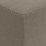 vidaXL Canapé-lit pliable 90 x 63 x 45 cm Gris clair