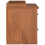 vidaXL Banc de couloir SANDNES 87x40x50 cm bois de pin massif