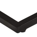 vidaXL Tables d'appoint 2 Pièces 31 5x24 5x64 5 cm Bois de manguier brut