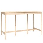 vidaXL Ensemble de bar 9 Pièces Bois de pin massif