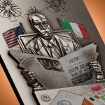 Pièce de monnaie en Argent 5 Dollars g 62.2 (2 oz) Millésime 2026 The Five Families COLOMBO