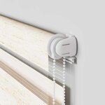 vidaXL Store zèbre beige marbré largeur du tissu 60 9 cm polyester