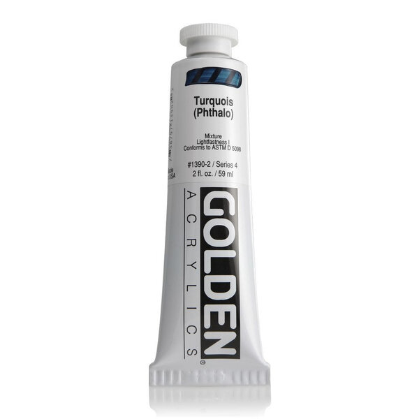 GOLDEN H.B 60 ml Turquoise (phthalo) S4