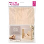 Planche de Balsa pour Maquette en Bois A4 5 pièces