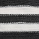 vidaXL Filet brise-vue anthracite et blanc 1 5x10 m PEHD 75 g/m²