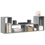 vidaXL Meubles TV 2 Pièces sonoma gris 75x30x50 cm bois d'ingénierie