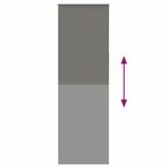 vidaXL Store enrouleur occultant largeur du tissu 65 7 cm polyester