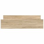 vidaXL Cadre de lit sans matelas chêne sonoma 180x200 cm