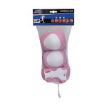 Vedes 73424739 - NSP - Kit de protections rose taille XS jusqu'à 25 kg