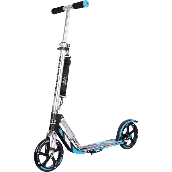Hudora 14709/02 - Trottinette Aluminium Big Wheel RX-Pro 205. Noir et bleu