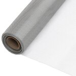 vidaXL Écran en treillis Acier inoxydable 60x2000 cm Argenté