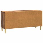 vidaXL Meuble TV Bois ancien 102 x 34 5 x 50 cm Bois d'ingénierie