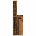 vidaXL Haut Armoire Bois ancien 40 x 41 x 135 cm Bois d'ingénierie
