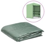 vidaXL Couverture de remplacement serre (6 5025 m²) 255x255x194cm Vert