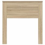 vidaXL Tête de lit Chêne Sonoma 90 cm Bois d'ingénierie
