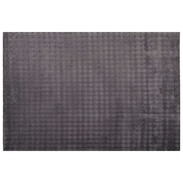 vidaXL Tapis de surface HUARTE Anthracite 170 x 120 cm Polyester
