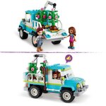 Lego 41707 friends le camion planteur d'arbres  jouet de construction jardin et voiture avec figurines  set enfants +6 ans