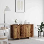 vidaXL Buffet Bois ancien 120 x 41 x 75 cm Bois d'ingénierie