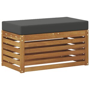 vidaXL Banc de Jardin Bois d'Acacia Massif Naturel
