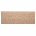vidaXL Tapis d'escalier auto-adhésifs 15 Pièces 65x24 5x3 5 cm Beige