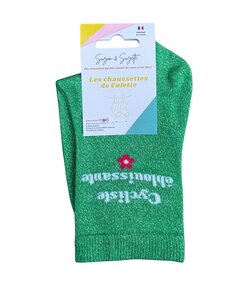 Les chaussettes de Colette éblouissante