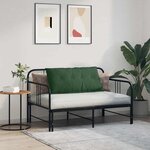 vidaXL Coussin de Dos Vert Jungle 100 x 50 cm Tissu en velours côtelé