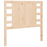 vidaXL Tête de lit 81x4x100 cm Bois massif de pin