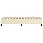 vidaXL Cadre de lit sans matelas crème 80x200 cm similicuir