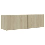 vidaXL Ensemble de meubles TV 6 Pièces Chêne sonoma Bois d'ingénierie