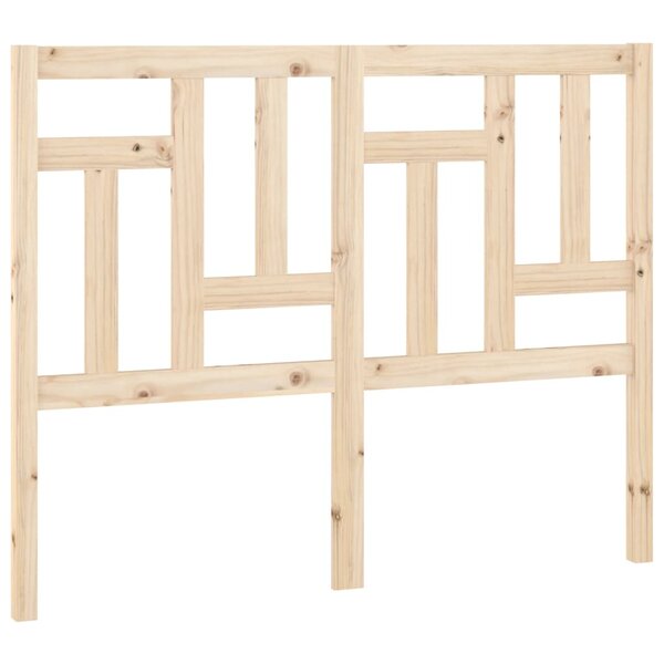 vidaXL Tête de lit 125 5x4x100 cm Bois massif de pin