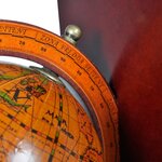 vidaXL Serre-livre Globe 2 Pièces
