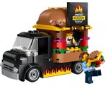 LEGO City - Food-Truck à Burgers 60404 : Amusement et Créativité pour Enfants