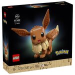 LEGO Pokémon Évoli 72151 - 587 pièces  figurine articulée pour adultes