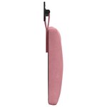 vidaXL Tête de lit suspendue Rose Velours