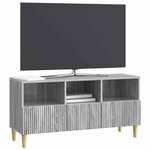 vidaXL Meuble TV 102 x 34 5 x 50 cm Sonoma gris Bois d'ingénierie
