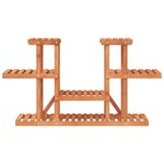 vidaXL Support à fleurs 110x25x73 cm bois massif de sapin