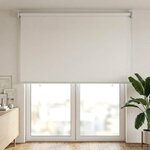 vidaXL Store enrouleur Protection UV Blanc 80 x 230 cm Polyester