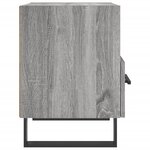vidaXL Tables de chevet 2 Pièces sonoma gris 40x35x47 5 cm