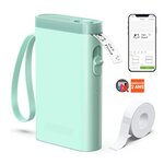 Imprimante portable P21 - Sans fil - Etiquettes blanches et adhésives écriture noire - bluetooth - android ios