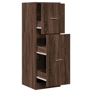 vidaXL Armoire apothicaire chêne marron 40x41x118 cm bois d'ingénierie