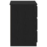 vidaXL Bureaux 2 Pièces Chêne Noir 140x50x76 cm Bois d'ingénierie