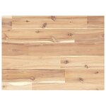 vidaXL Étagères flottantes 2 Pièces 40x30x2 cm acacia massif non traité