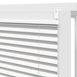 vidaXL Store plissé 40x100 cm Blanc