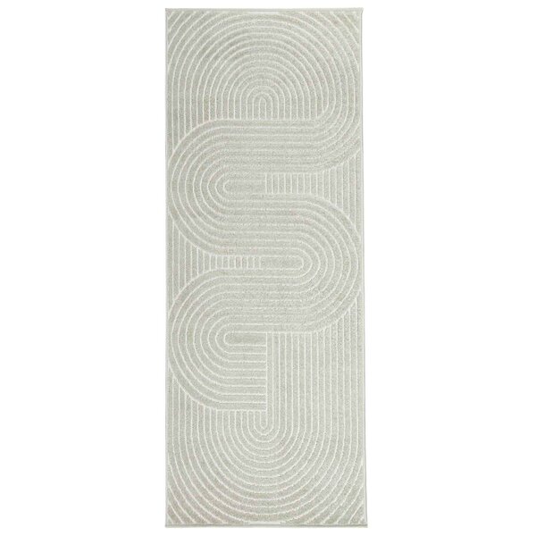 vidaXL Tapis de surface PALMERAS Vert 80 x 200 cm Polyester