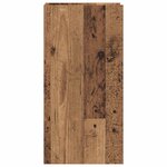 vidaXL Support de Plante 2 pièces Bois ancien 30 x 30 x 60 cm