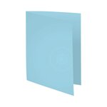 Paquet de 100 chemises Foldyne 250 carte recyclée 240 grammes coloris bleu EXACOMPTA